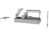 Tagwood BBQ28SS built-in Santa Maria grill 304 stainless steel with Argentine grill, brasero firebox and adjustable crank system exploded view