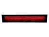 A front view of the white Bromic Platinum Marine 2300W Electric Infrared Heater, showcasing its sleek, corrosion-resistant stainless steel body.