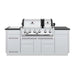 Broil King Imperial S 690i Grill Center dual ovens, front view