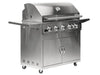 Broilmaster B-Series Deluxe 40" Built-In Gas Grill with Cart