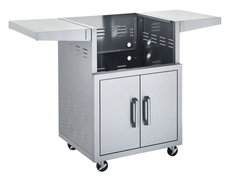 Broilmaster BSACT26 Grill Cart with Fold-Down Shelves