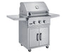 Broilmaster 25" Built-In Gas Grill, 3-Burner with Cart