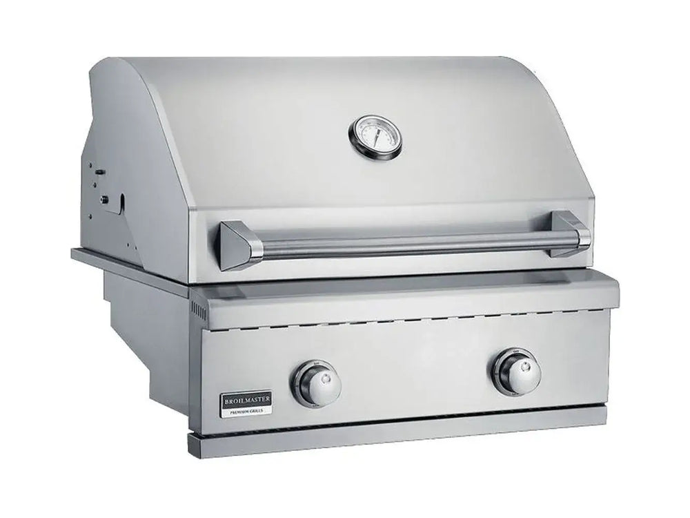 Broilmaster 25 inch built-in gas grill with three stainless steel burners