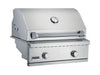 Broilmaster 25 inch built-in gas grill with three stainless steel burners