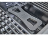 High-performance Broilmaster signature bowtie stainless steel gas burner for powerful heat.
