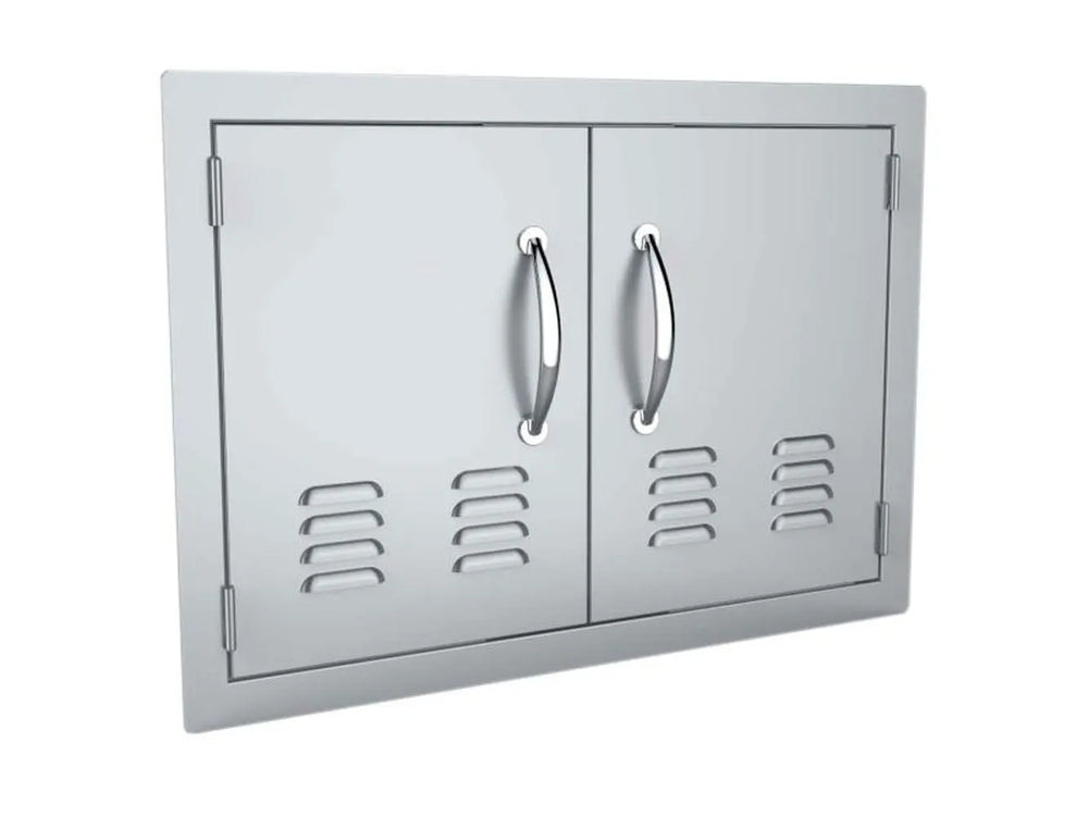 Sunstone C-DD30 3/4 view – shows the flush trim frame depth and handle profile.