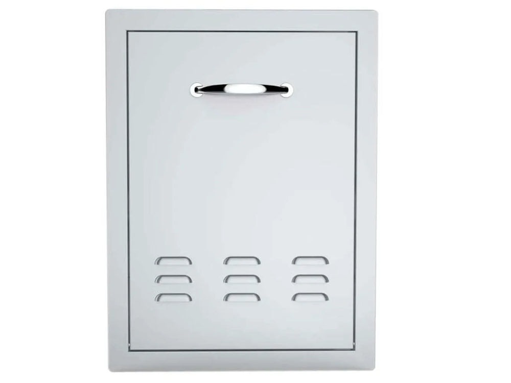 Sunstone C-LPCD20 20-inch tank tray swivel door combo, 304 stainless steel vented access door with chrome handle.