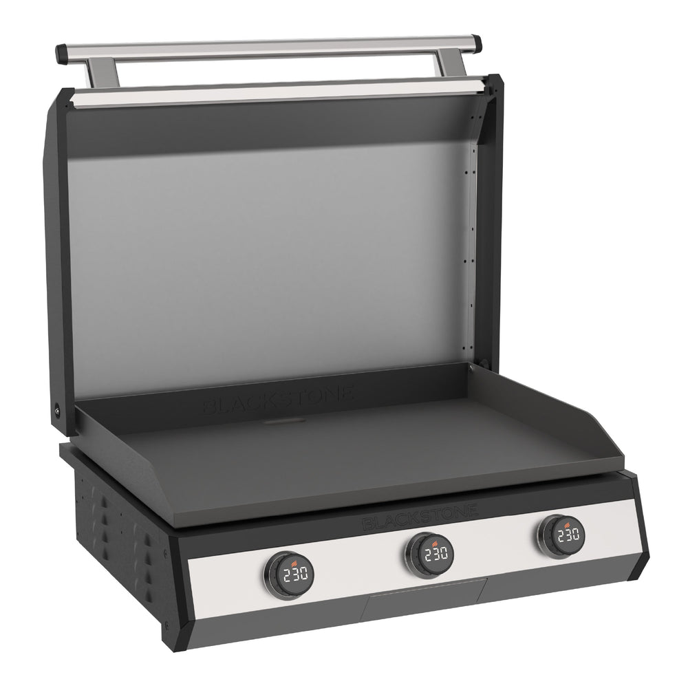 Blackstone 36-inch Drop-in Griddle with Hood and Digital Controls – Outdoor Built-in Gas Griddle for Backyard Kitchens