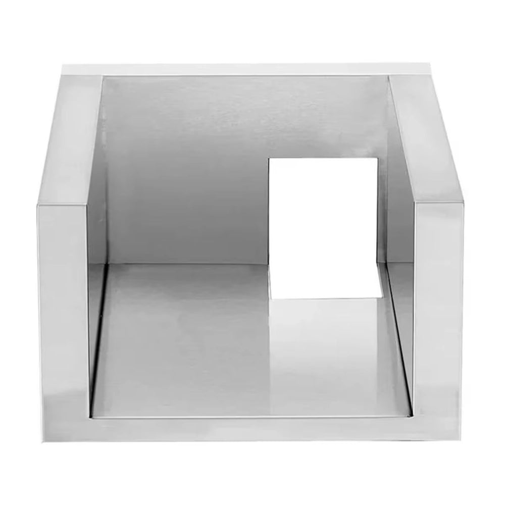 Summerset Double Side Burner Grill Liner GL-SB2 304 SS, insulated for safe built-in installation.