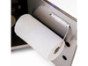 Interior view of the heavy-duty paper towel holder accessory mounted inside the door of the Summerset Sizzler Pro 40" Grill Cart.