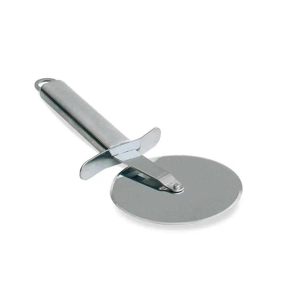 The Summerset stainless steel pizza cutter wheel with finger guard from the SSTOAK-1 accessory kit.