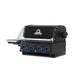 Broil King Baron 490 IR built-in 4-burner gas grill, side angle