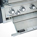 Broil King Imperial S 470 control panel with pull-out grease tray