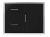Wildfire WFDDWCOMBO3024-BSS Access Door & Drawer Combo Front View