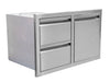 Videl Grills Combo Door Angled View