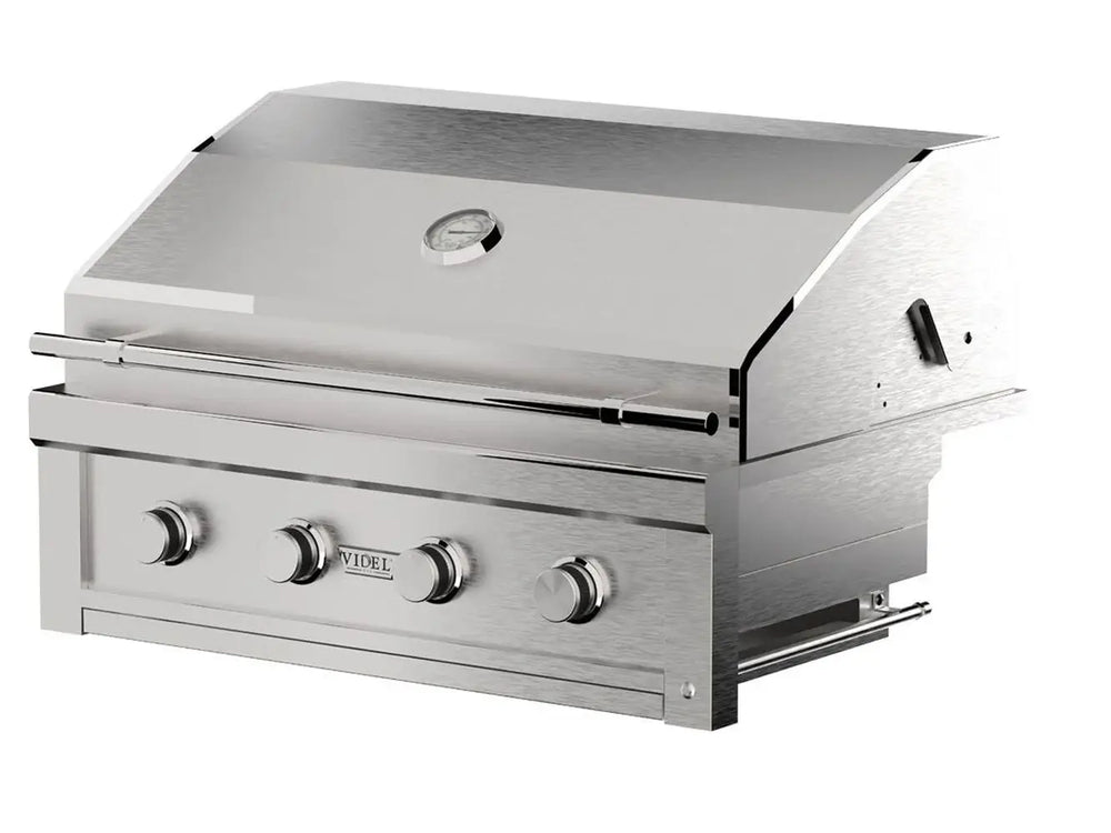 Videl Grills Gran Fuego 36"  Grill Closed Close-up Angled