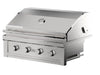 Videl Grills Gran Fuego 36"  Grill Closed Close-up Angled