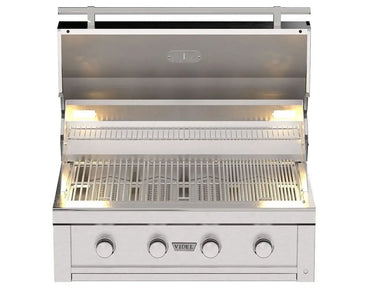 Videl Grills Gran Fuego 36" Grill Front View with lights opened