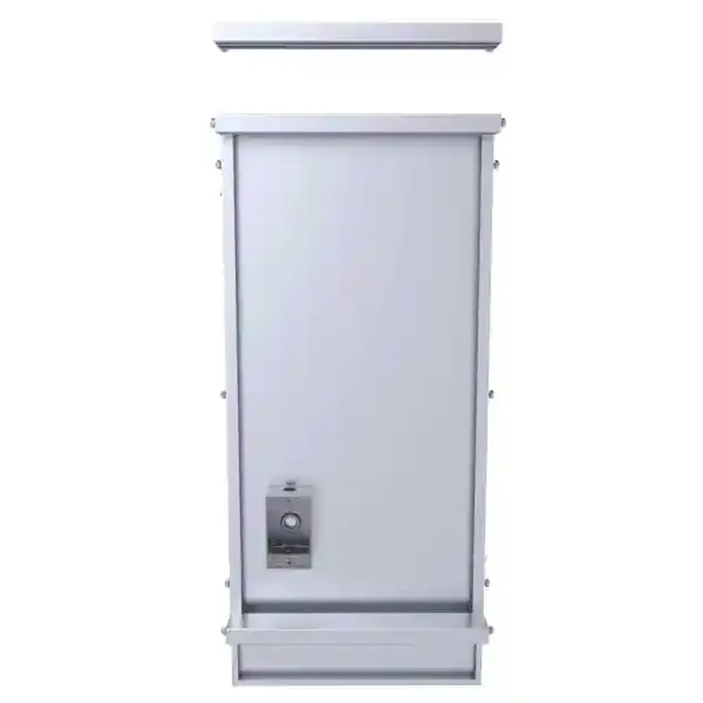 Sunstone SCC15SPE 15" back appliance panel, stainless steel outdoor kitchen cabinet rear support panel.