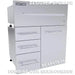 30-inch warming drawer featuring a Sunstone Designer Series face panel integrated above a DE-LPCTD30 multi-drawer and cabinet combo unit for a cohesive outdoor kitchen design.