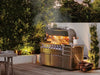 American Made Grills Encore 36" Hybrid Gas, Wood & Charcoal Grill Lifestyle