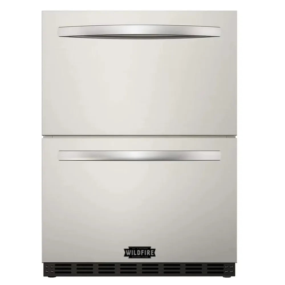 Wildfire WFRDD24 24" Dual Drawer Refrigerator Front View