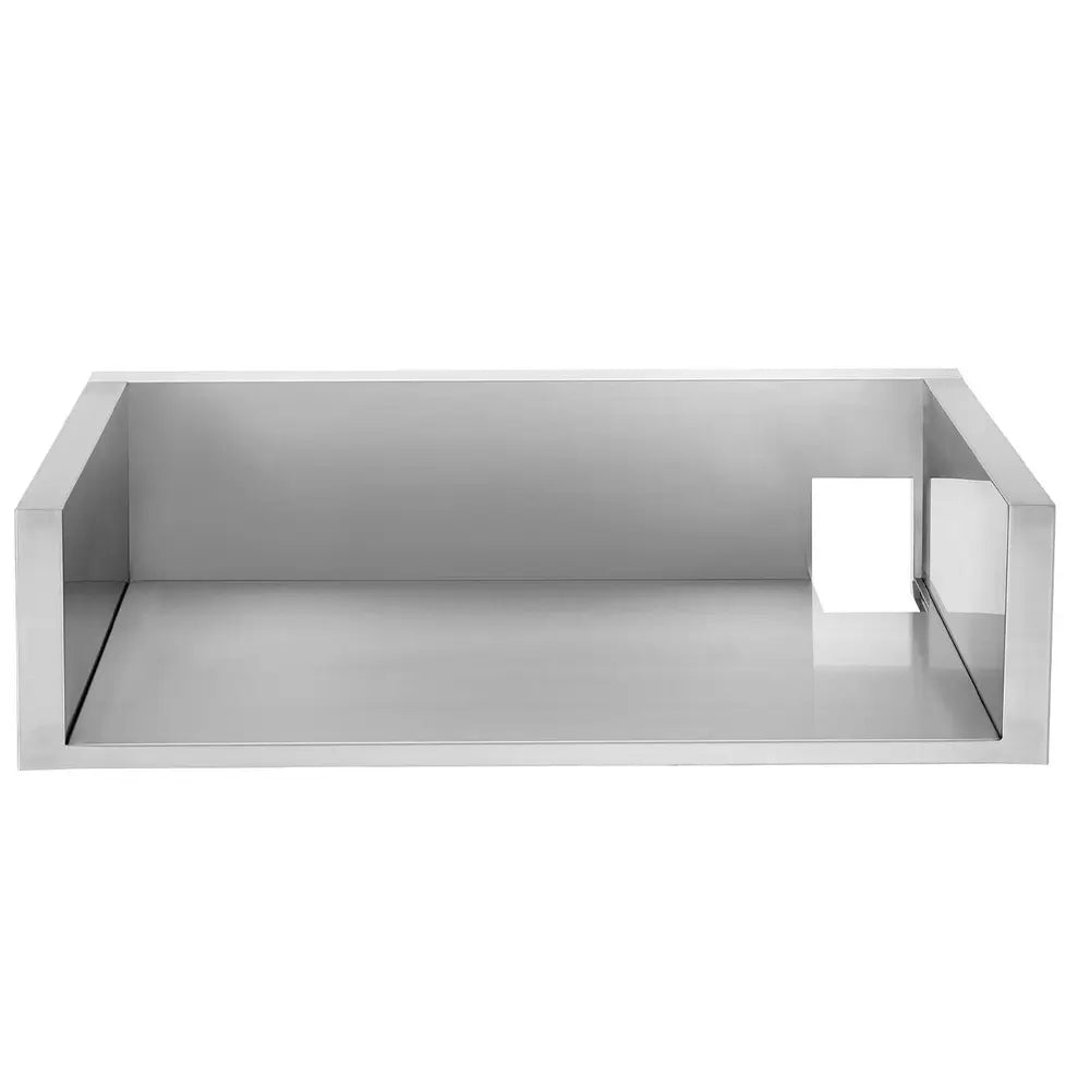 Summerset Sizzler 25-inch 304 SS Insulated Grill Liner GL-SZR25 for safe built-in BBQ installation.