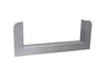 Le Griddle Griddle Trim Kit (Frame Only), silver stainless steel accessory for built-in installation.