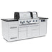 Broil King Imperial QS 690i dual-oven grill center, angled view