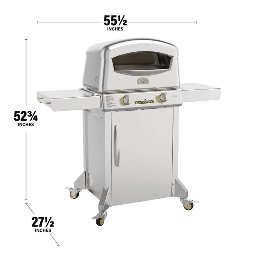 Dimensions for Blackstone Select Outdoor Pizza Oven