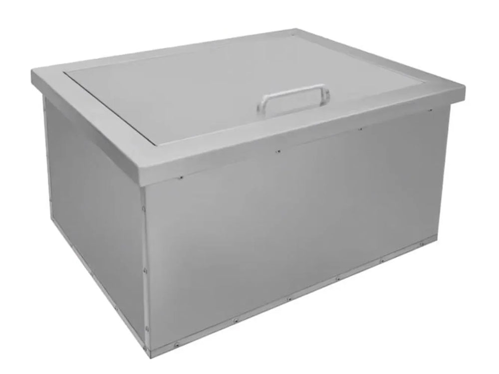 Wildfire WFLIC 304 Stainless Large Ice Chest Angled View