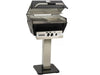 Broilmaster P3SX/P3SXN Grill Head with Griddle on Stainless Steel Patio Post