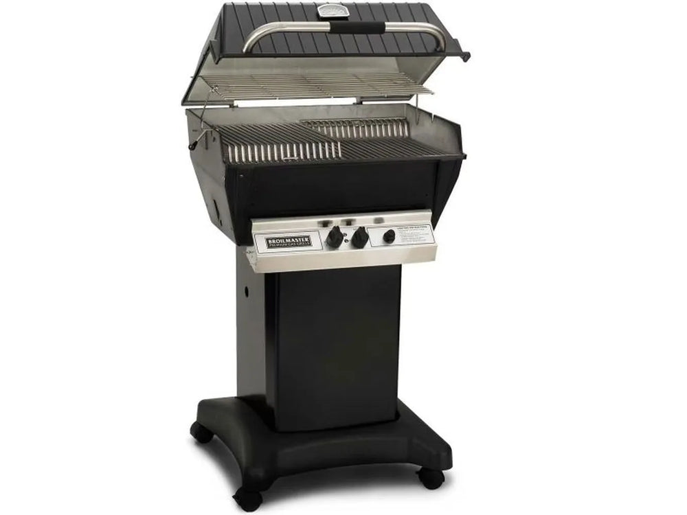 Broilmaster P3XF 27" Gas Grill Head & Griddle with Black Cart