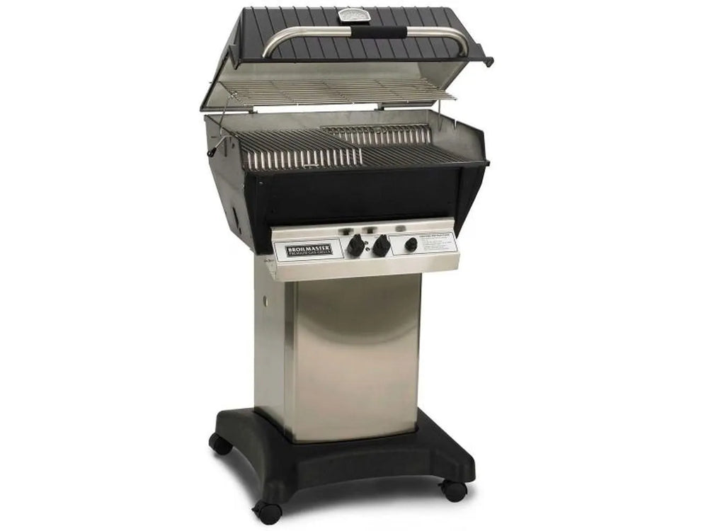 Broilmaster P3XF 27" Gas Grill Head & Griddle with Stainless Steel Cart
