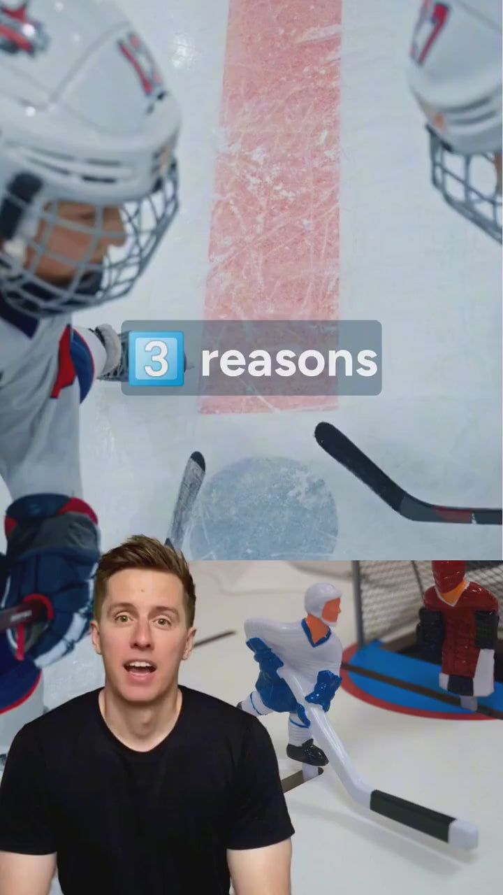 Hathaway Breakaway 41-in Dome Hockey Table with LED Scoring