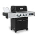 Broil King Regal Q 490 Pro IR smart gas grill, angled view