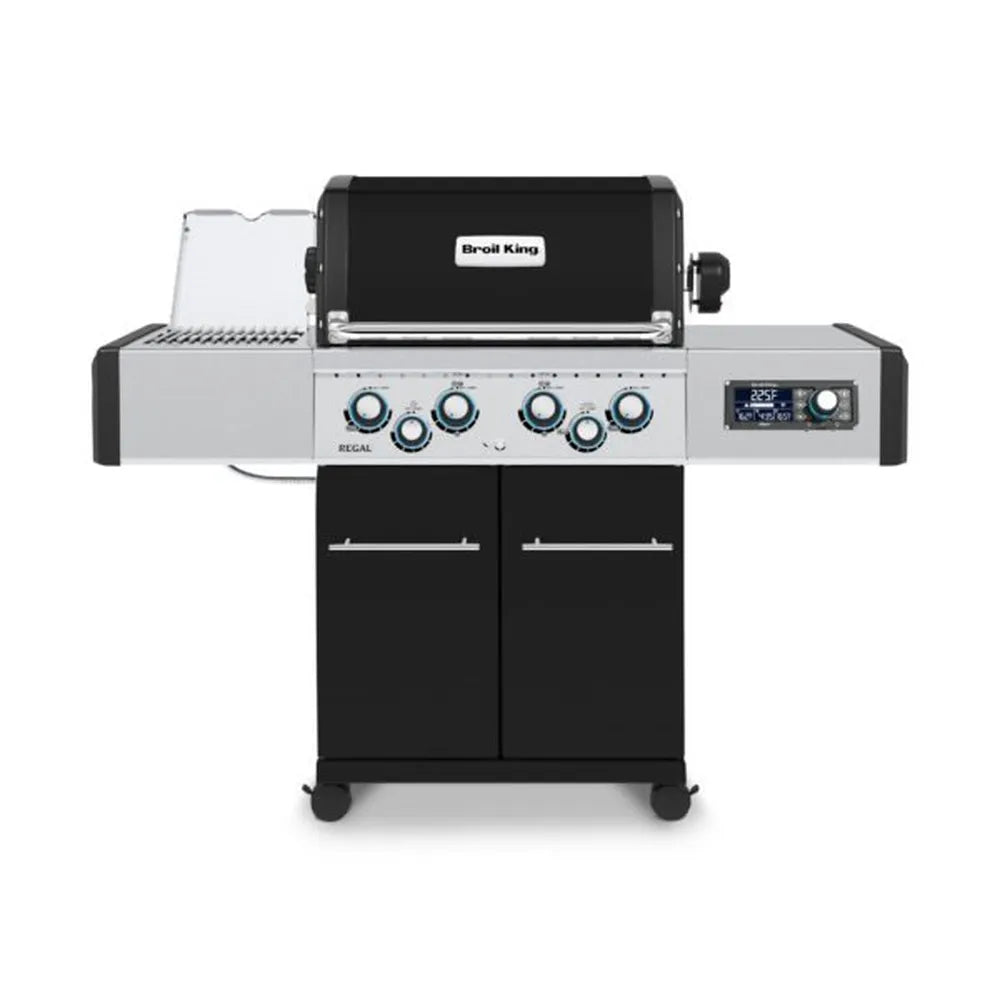 Broil King Regal Q 490 Pro IR smart gas grill, front view