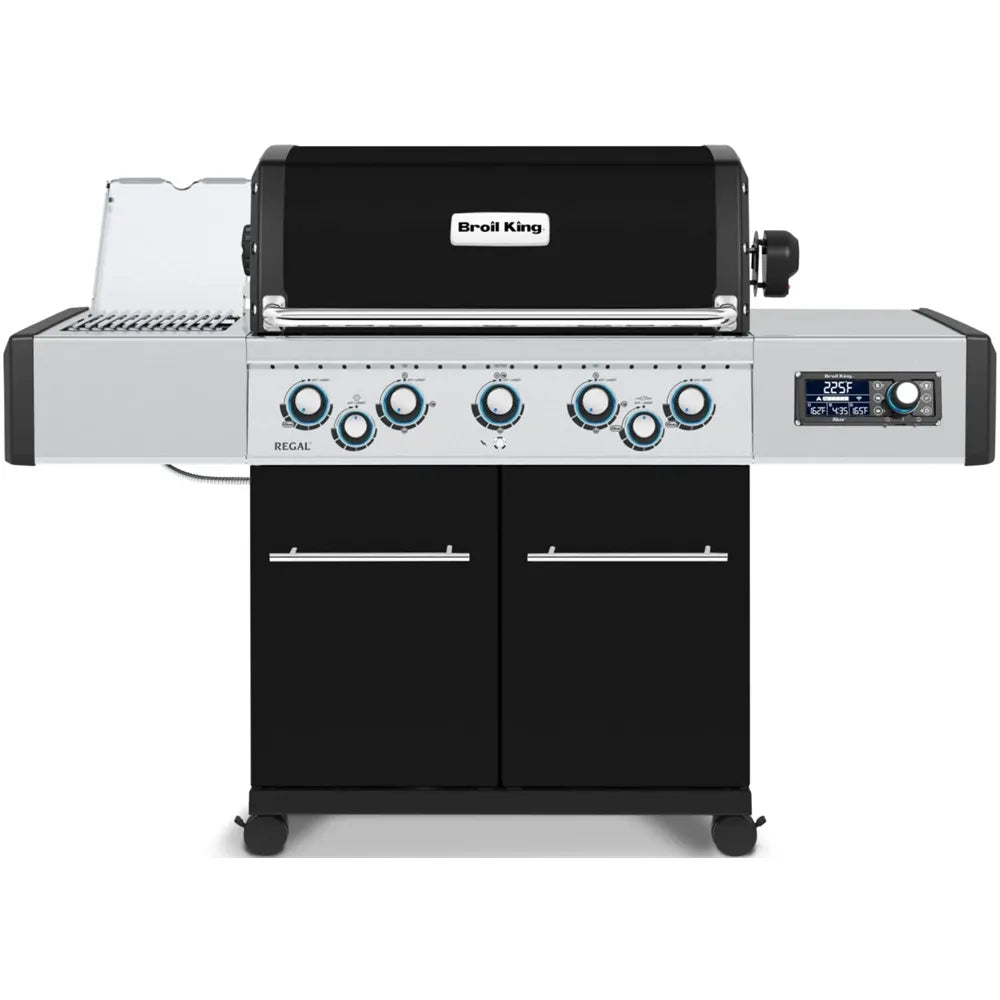 Broil King Regal Q 590 Pro IR smart gas grill, front view