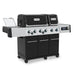 Broil King Regal Q 690 Pro IR smart dual-oven grill, angled view