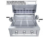 Sunstone RUBY3B rotisserie rod upgrade with dual rotisserie system for outdoor cooking