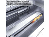 Sunstone RUBY3B flamethrower ignition system with reliable piezo start and high-performance burners