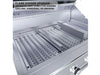 Sunstone RUBY4B flame divider upgrade separating heat zones for searing, grilling, and smoking