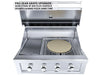 Sunstone RUBY4B Pro-Sear grate upgrade reaching 800+ degrees for steak and pizza