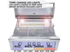 Sunstone RUBY4BIR LED temperature-changing control knobs with interior halogen lights