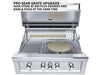 Sunstone RUBY4BIR Pro Sear grate upgrade reaching 800+ degrees for steak and pizza