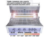 Sunstone RUBY5BIR LED temperature-changing control knobs with interior halogen lights