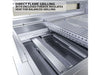 Sunstone RUBY5BIR direct flame grilling system with enclosed firebox for balanced heat distribution