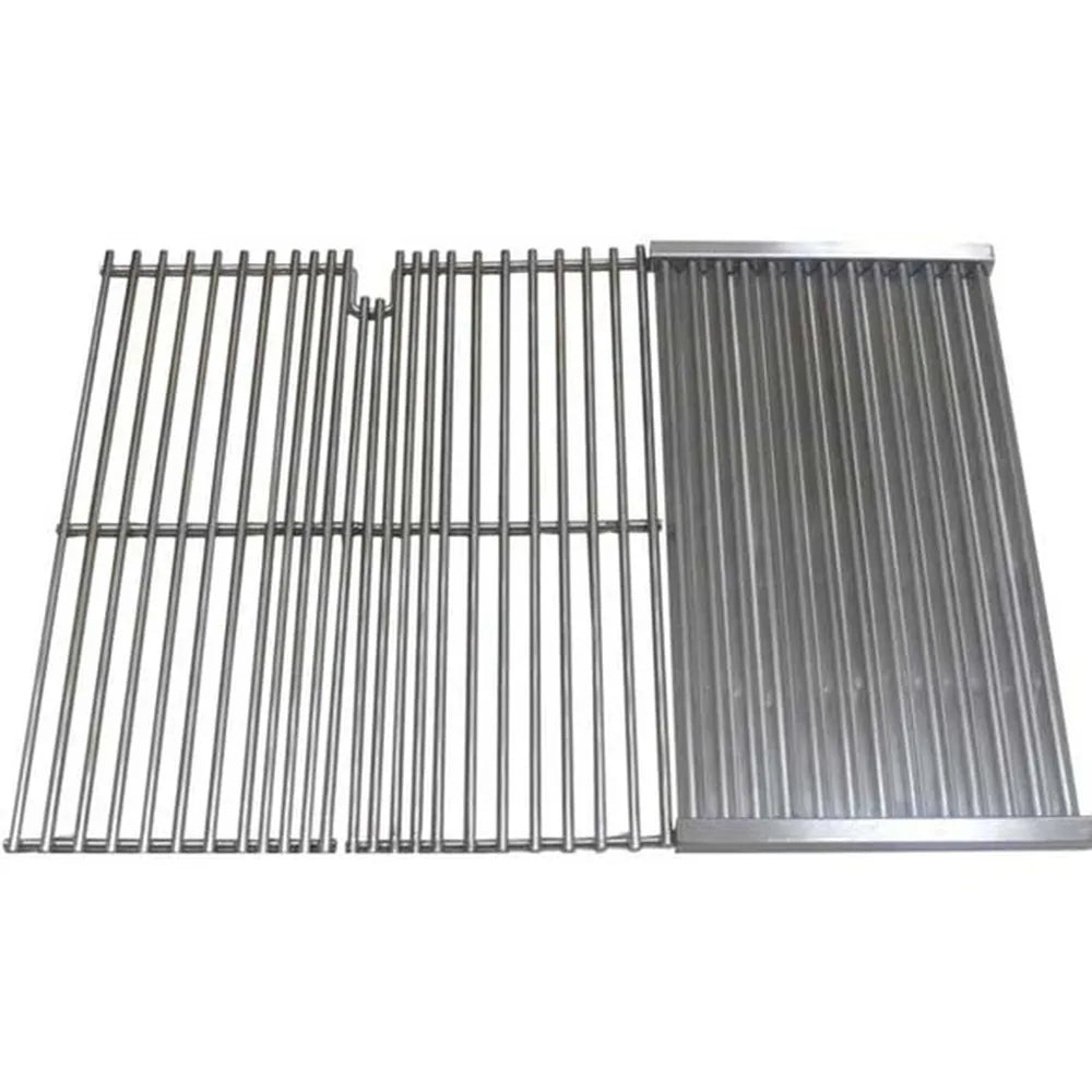 Sunstone R-GR3B Ruby3B 30-inch cooking grate set (3-piece 304 stainless steel), replacement BBQ grill grates with rod and sear plate sections.