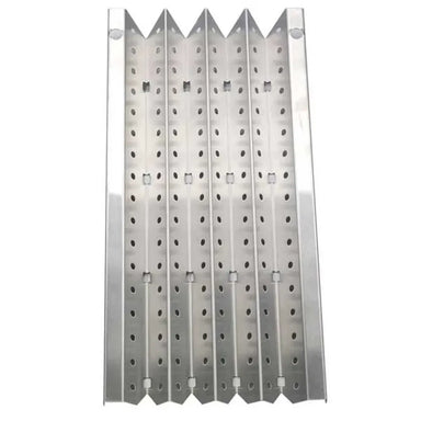 Sunstone R-FL-3B Ruby3B 30-inch warming grid set (3 pieces), stainless steel perforated heat rack inserts for BBQ grill, top view on white background.