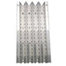 Sunstone R-FL-3B Ruby3B 30-inch warming grid set (3 pieces), stainless steel perforated heat rack inserts for BBQ grill, top view on white background.